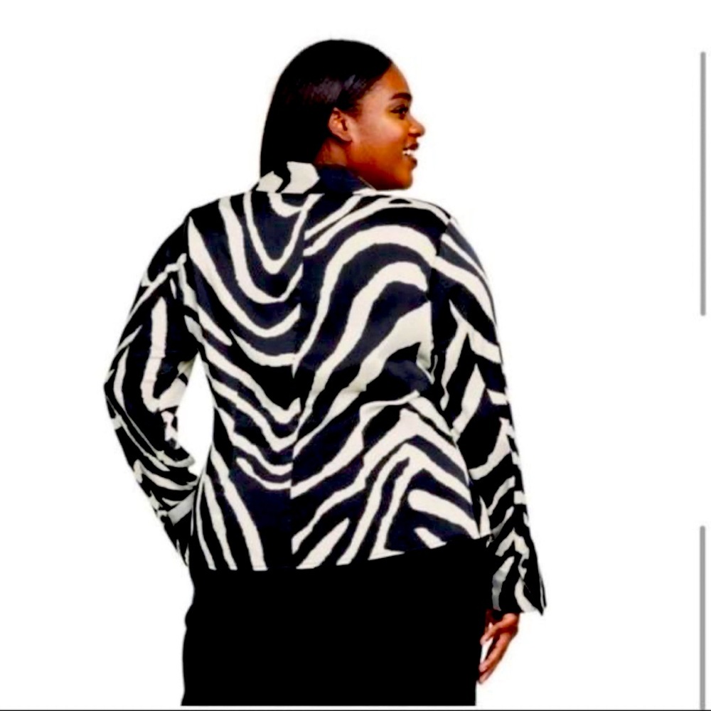 Sergio Hudson X Target Zebra Top